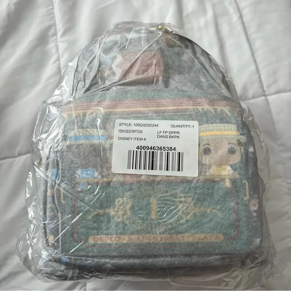 Loungefly Disney Dapper Dans Mini Backpack NWT - Picture 4 of 5
